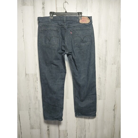 Levi's 501 Gray Size 42x30 (Actual 40x28) - Picture 4 of 8